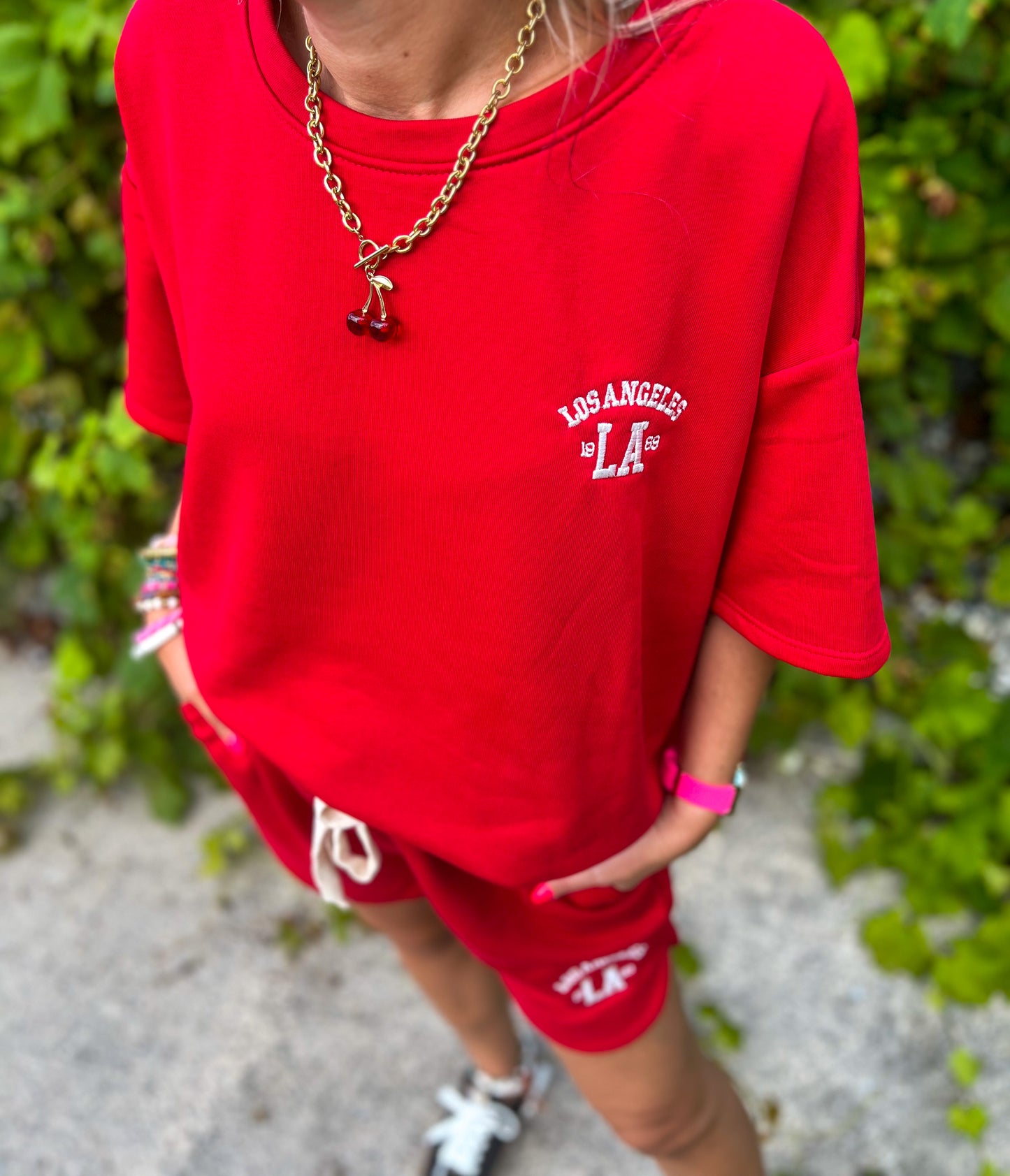 Sweat L.A rouge