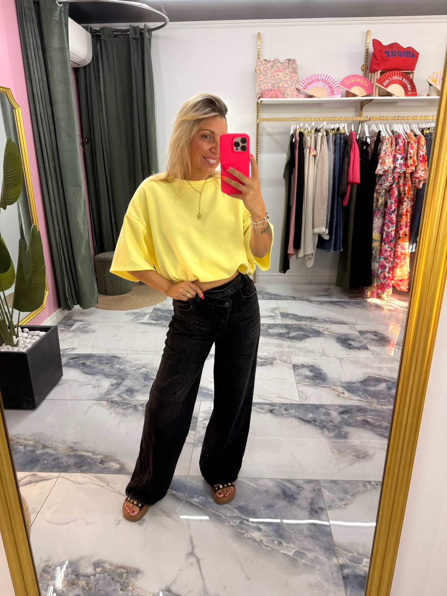 T-shirt LILI jaune