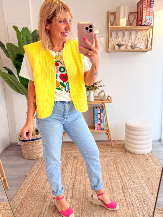 Gilet Naia Jaune