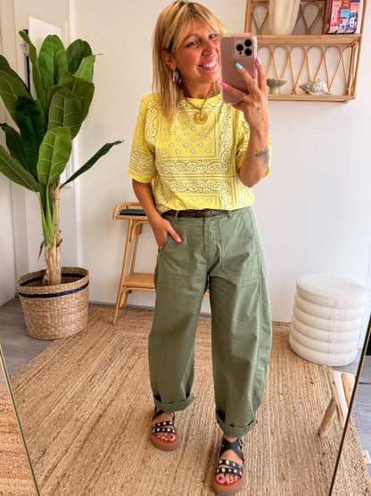 Pantalon ROMY kaki