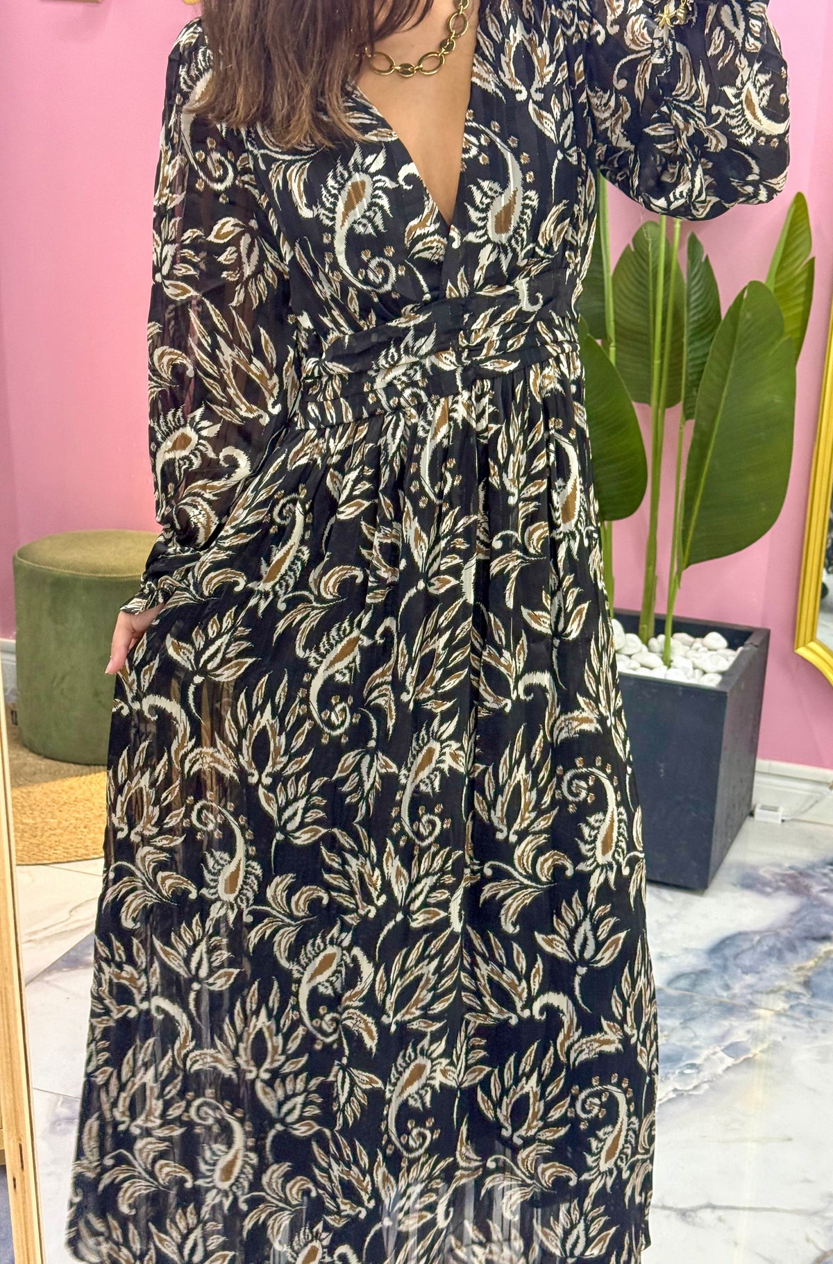 Robe longue AZELIE