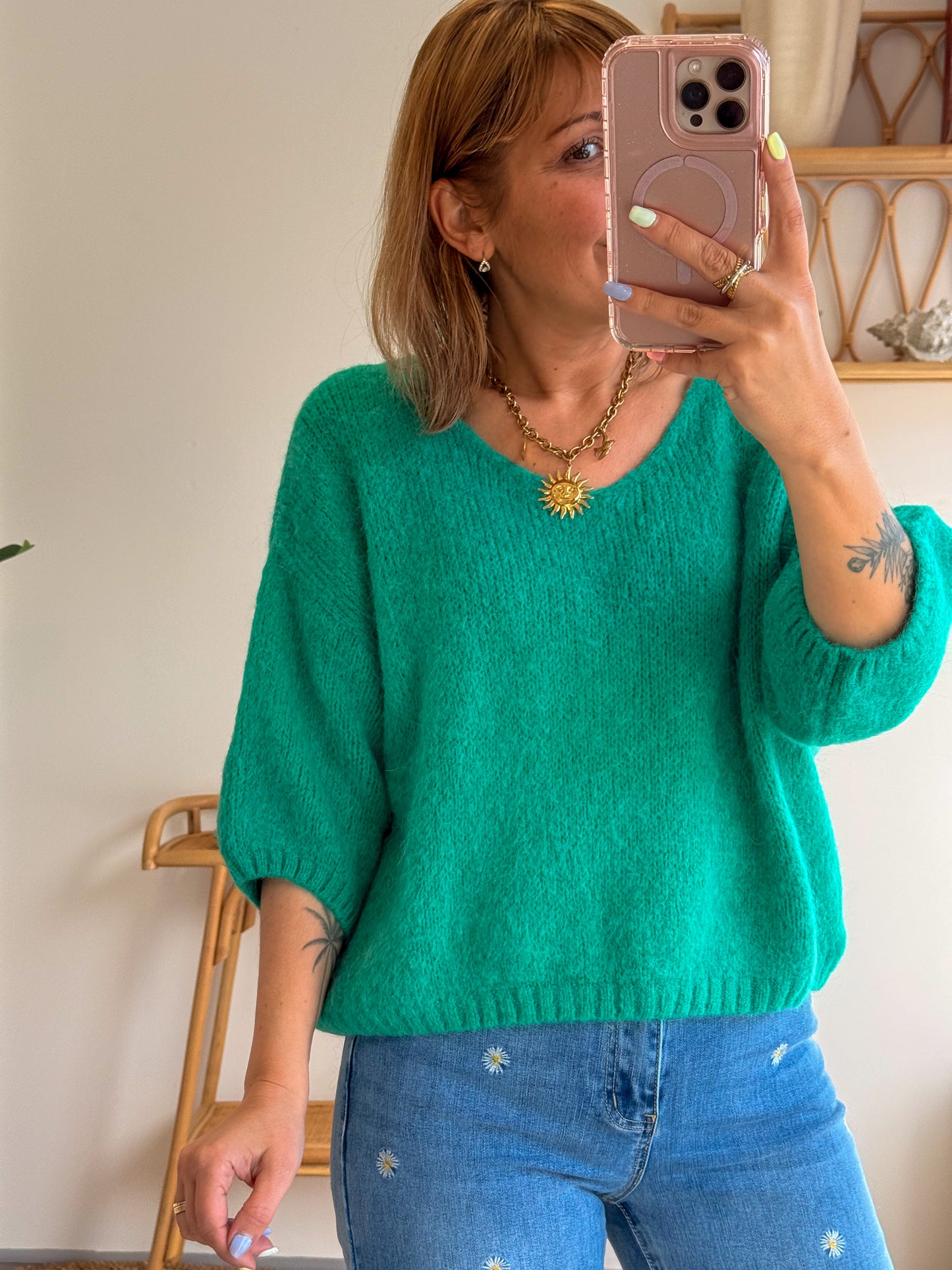Pull DOUCEUR Vert
