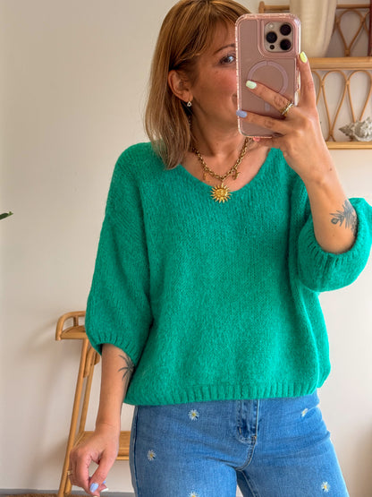 Pull DOUCEUR Vert