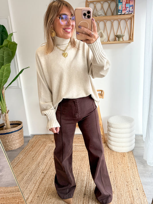 Pantalon CHARLIE marron