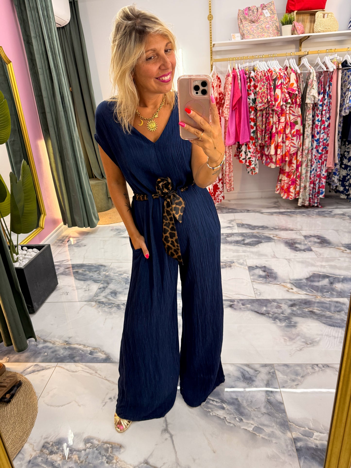Combinaison LULU bleu marine