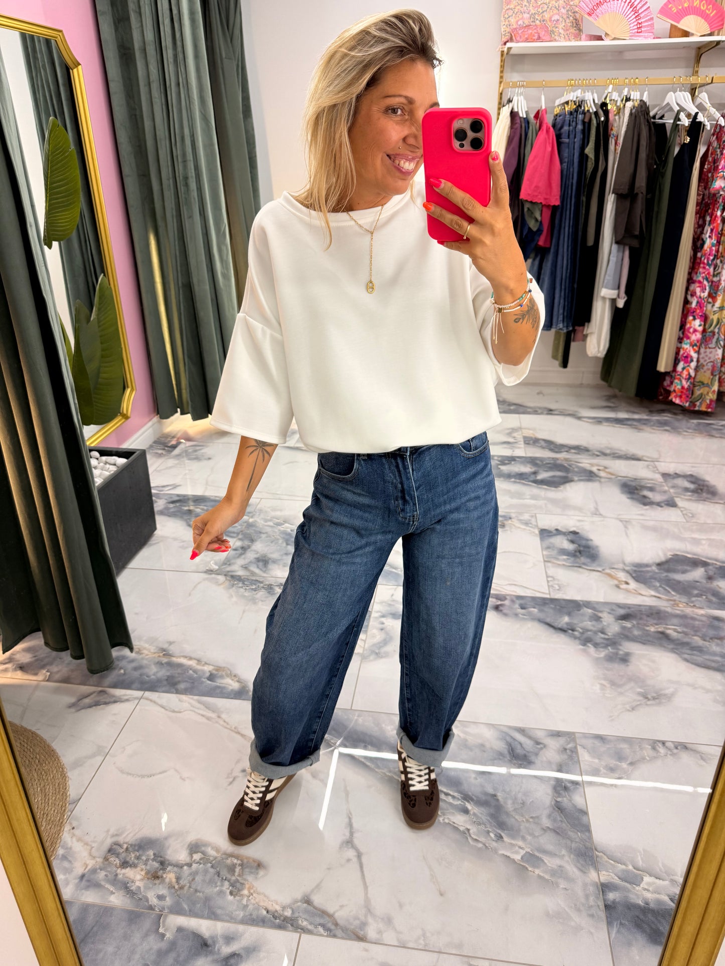 T-shirt  LILI blanc