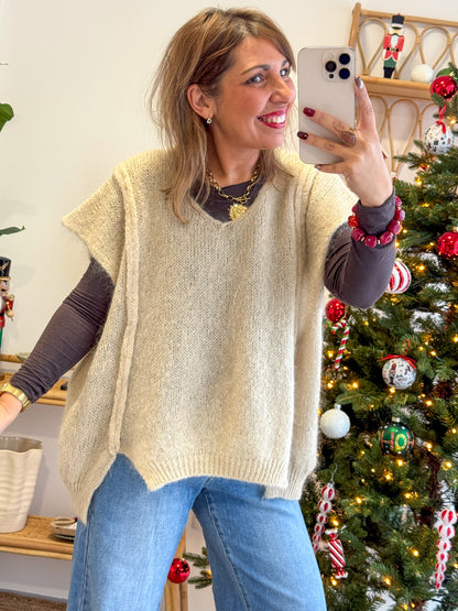 Pull SOFT beige