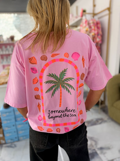 T-Shirt COQUILLAGE rose