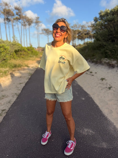 T-shirt SWEETY Créa’ LANDES Jaune- Pré CO -envoi fin JUIN 🌊