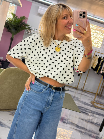 T-shirt berryl blanc