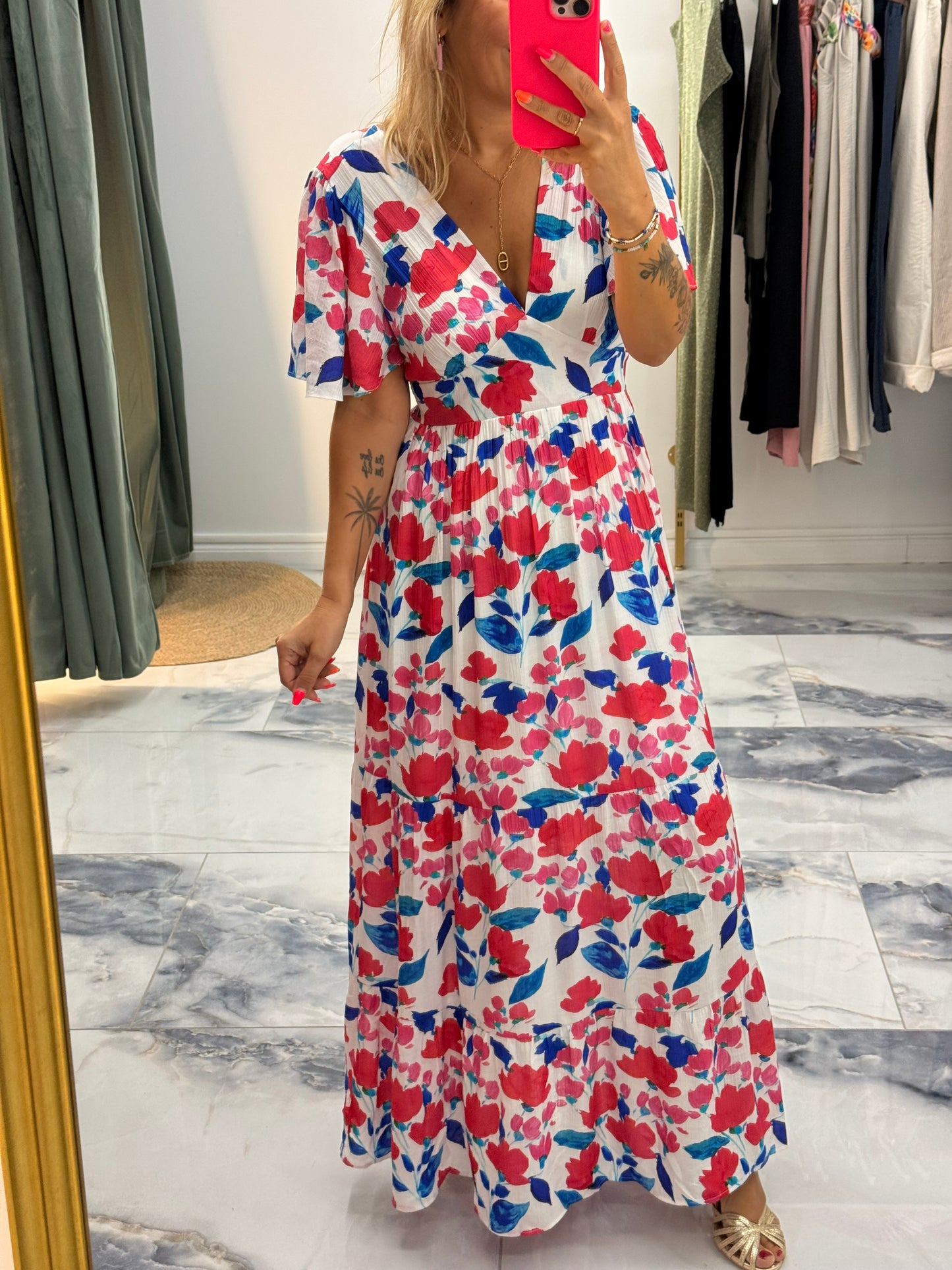 Robe HORTENSE Fushia