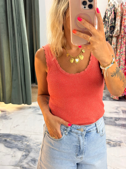 Débardeur ANNOUCK corail