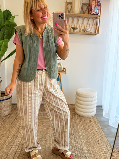 Pantalon LINA beige