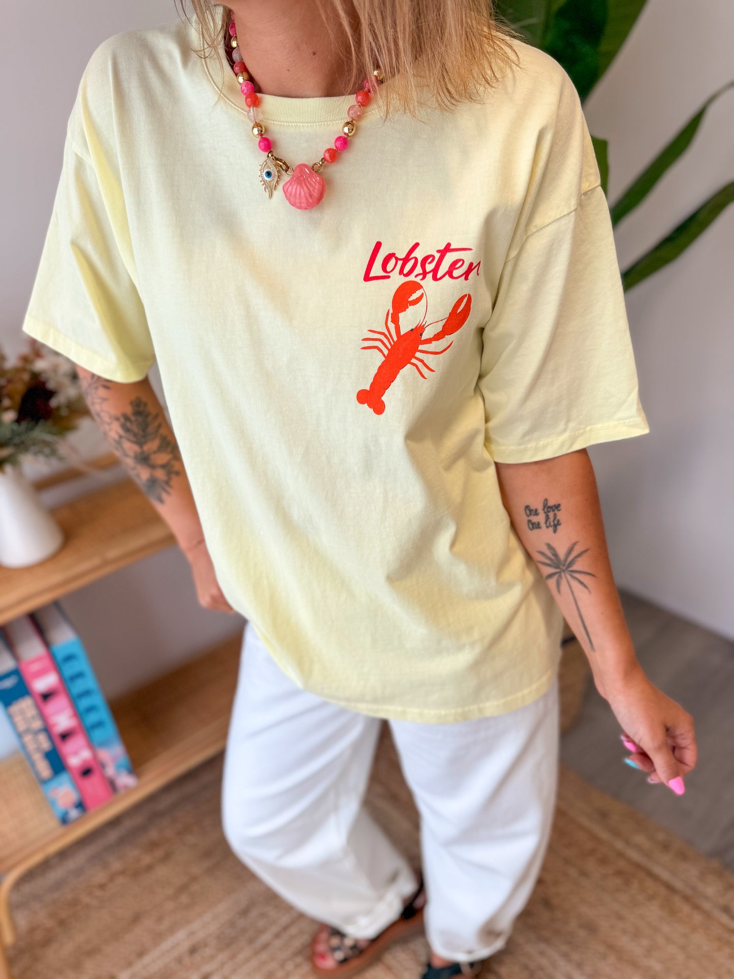 T-shirt LOBSTER jaune