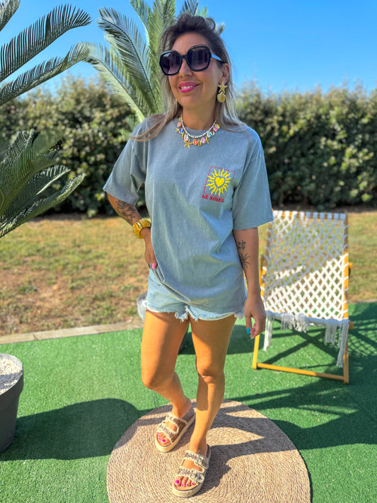 T-shirt LE SOLEIL bleu