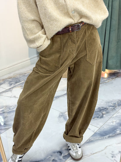 Pantalon ROMA velours camel