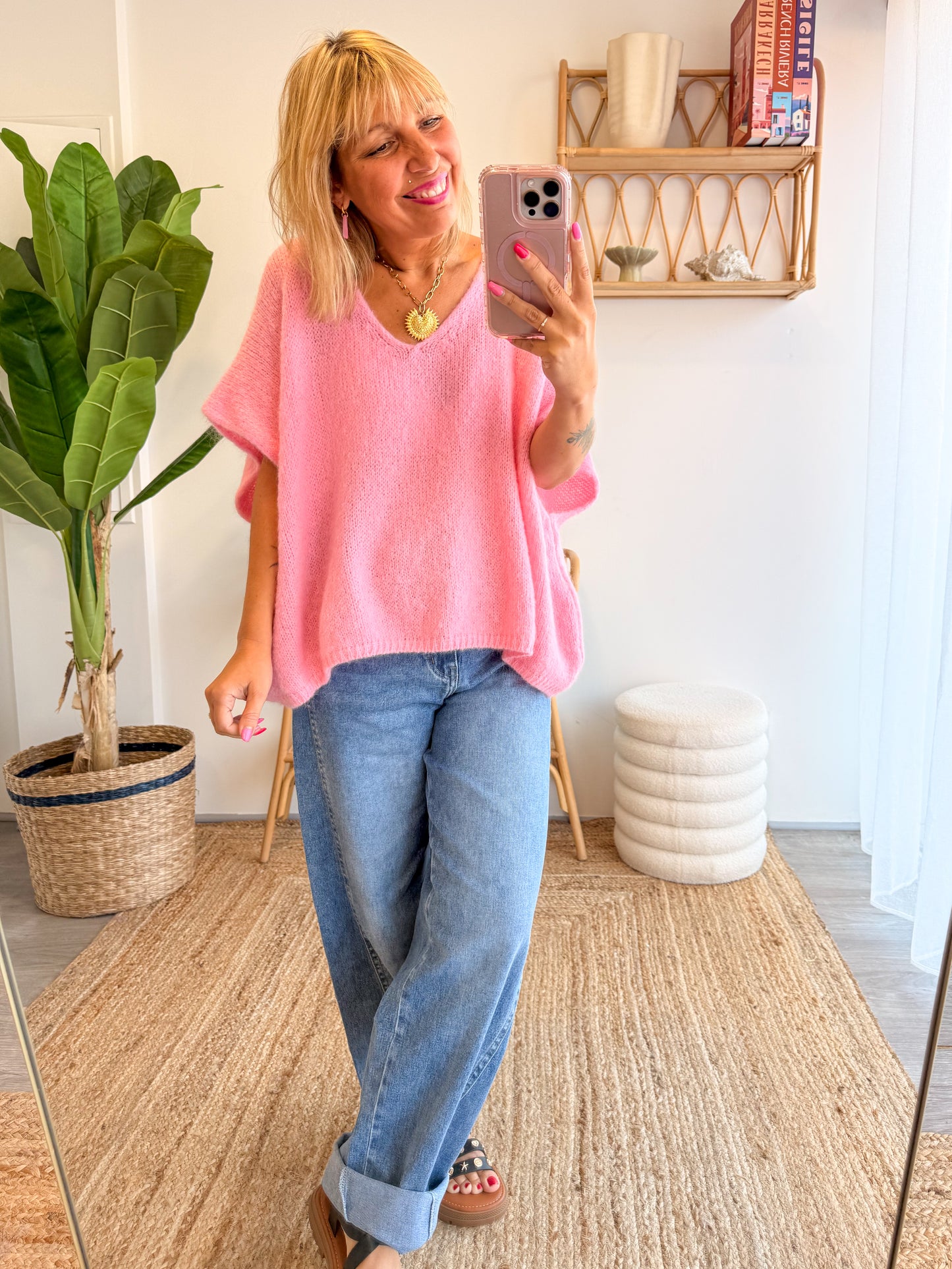Pull ENZO Rose Bonbon