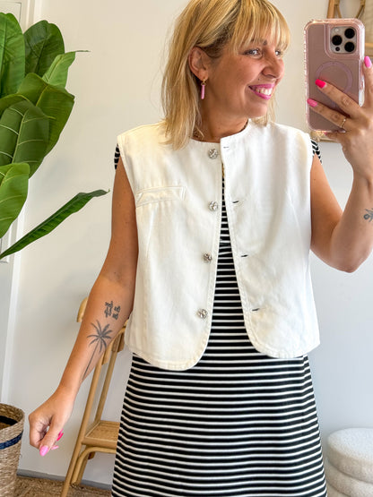 Veste CLARA blanche