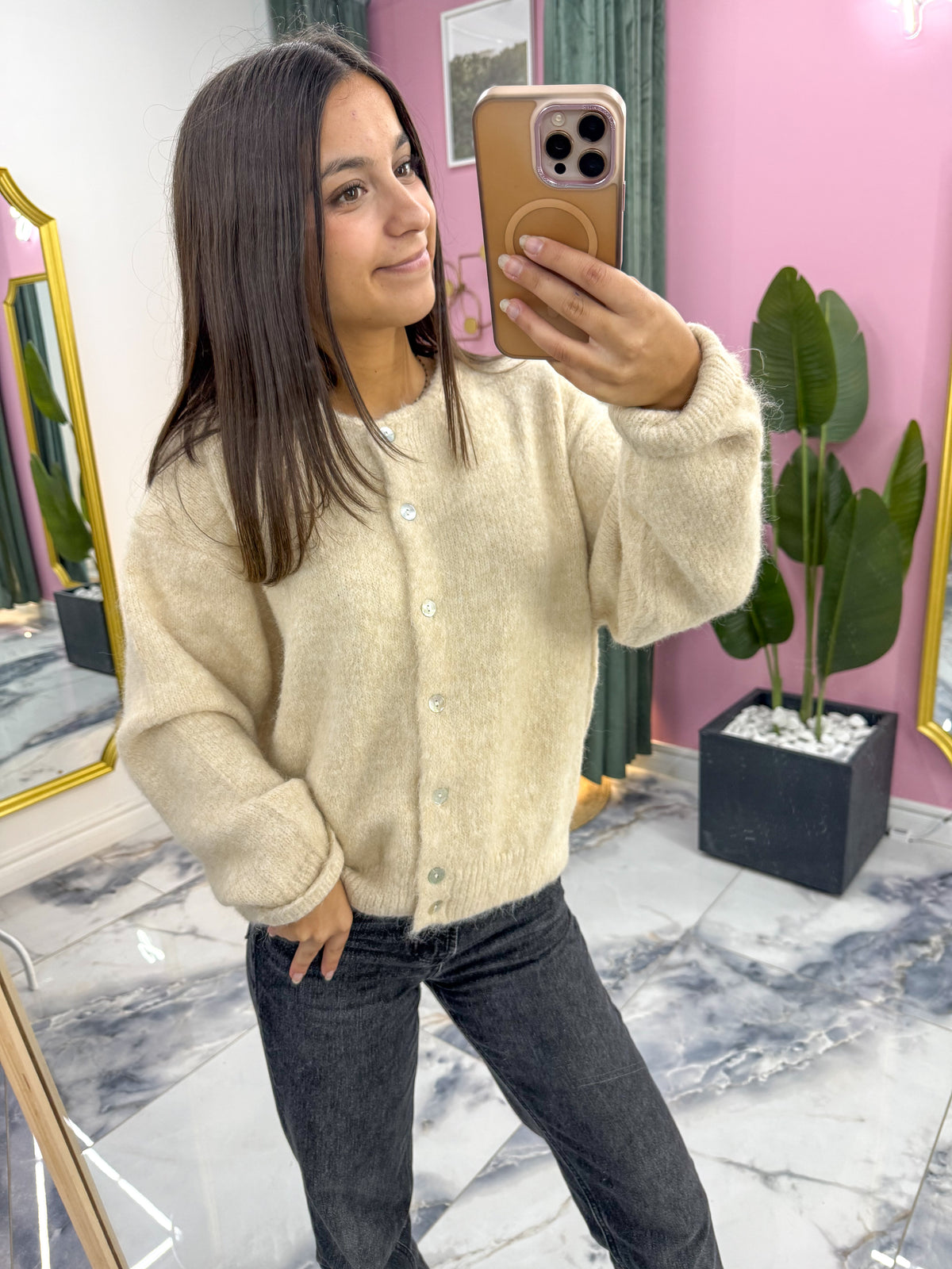 Gilet MEGGY beige