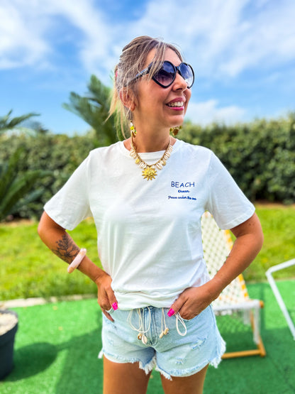 T-shirt BEACH