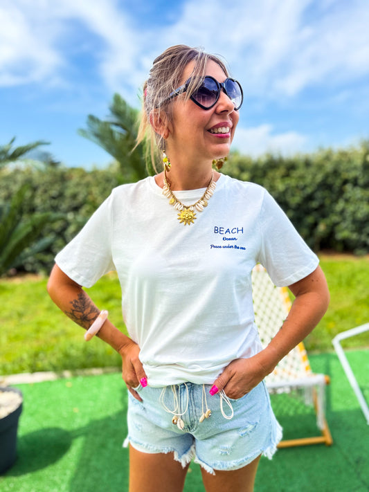 T-shirt BEACH