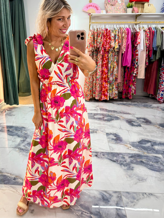 Robe NELLYA noeud