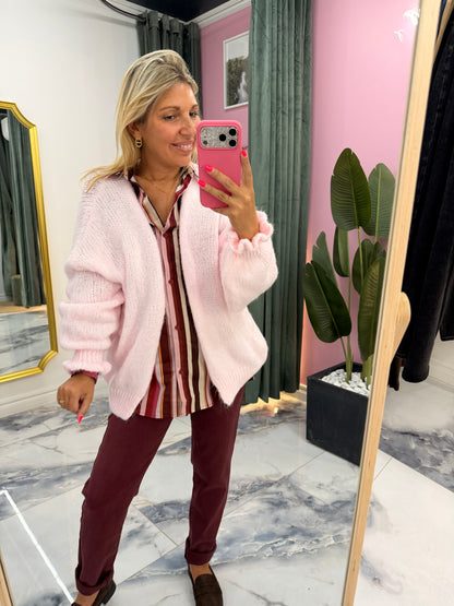 Gilet APPOLINE rose