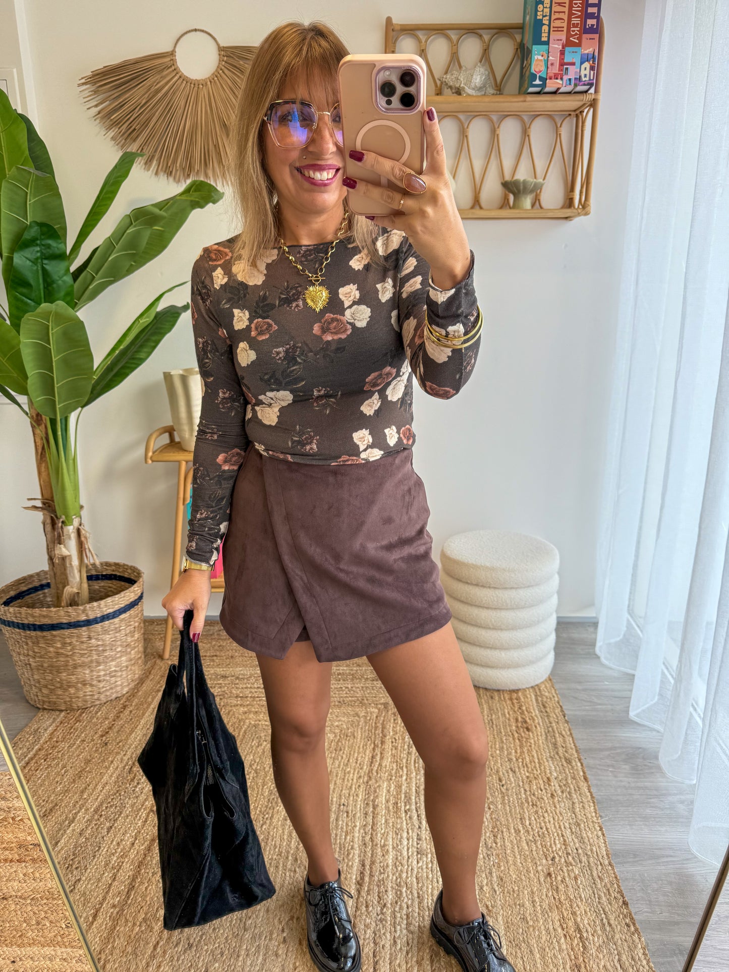 Jupe Short Suedine MOCCHA