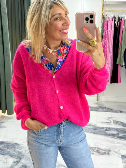 Gilet réversible GLOW Fushia