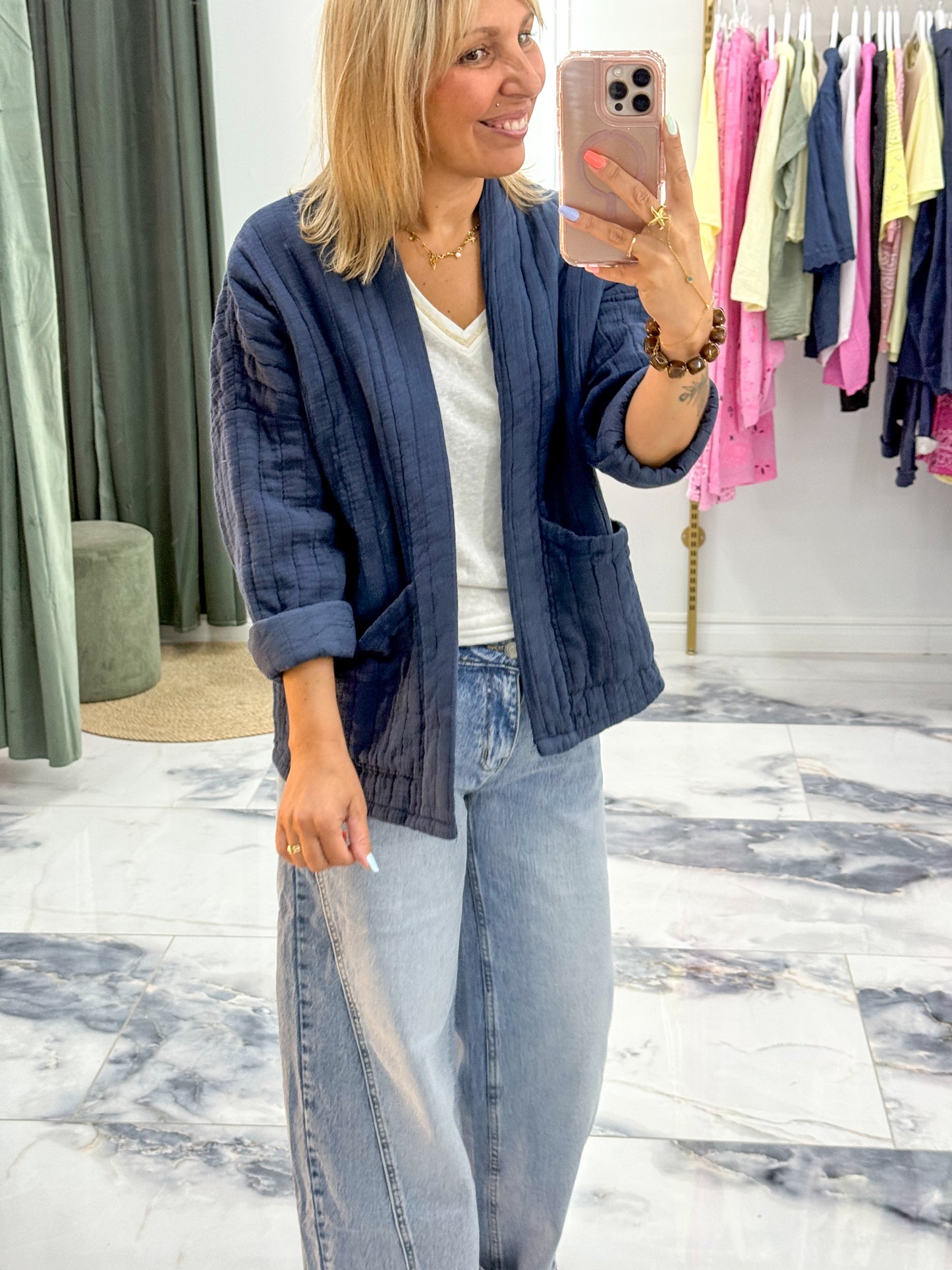 Veste BRISE Bleu marine