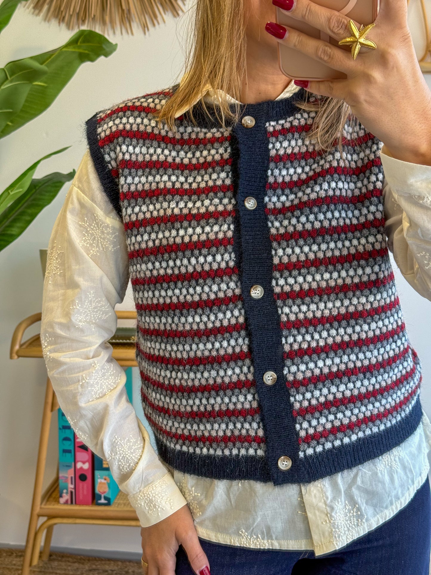 Gilet ONDINE Bleu