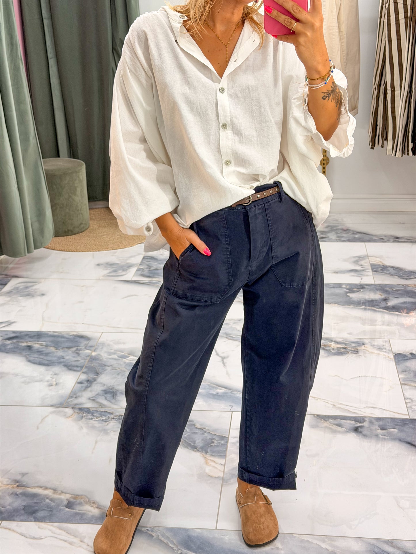 Pantalon ROMY Marine
