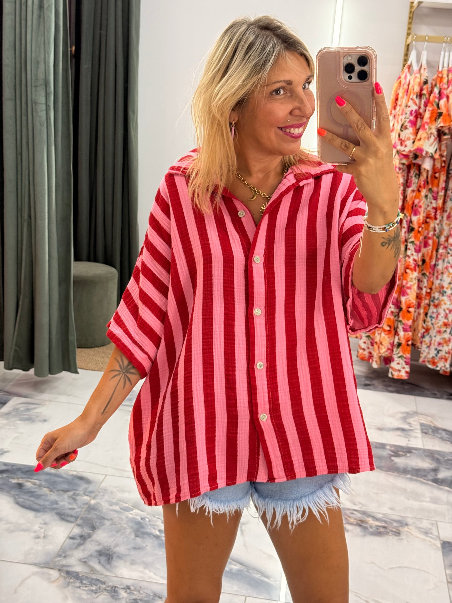 Chemise gaze de coton FELICIE