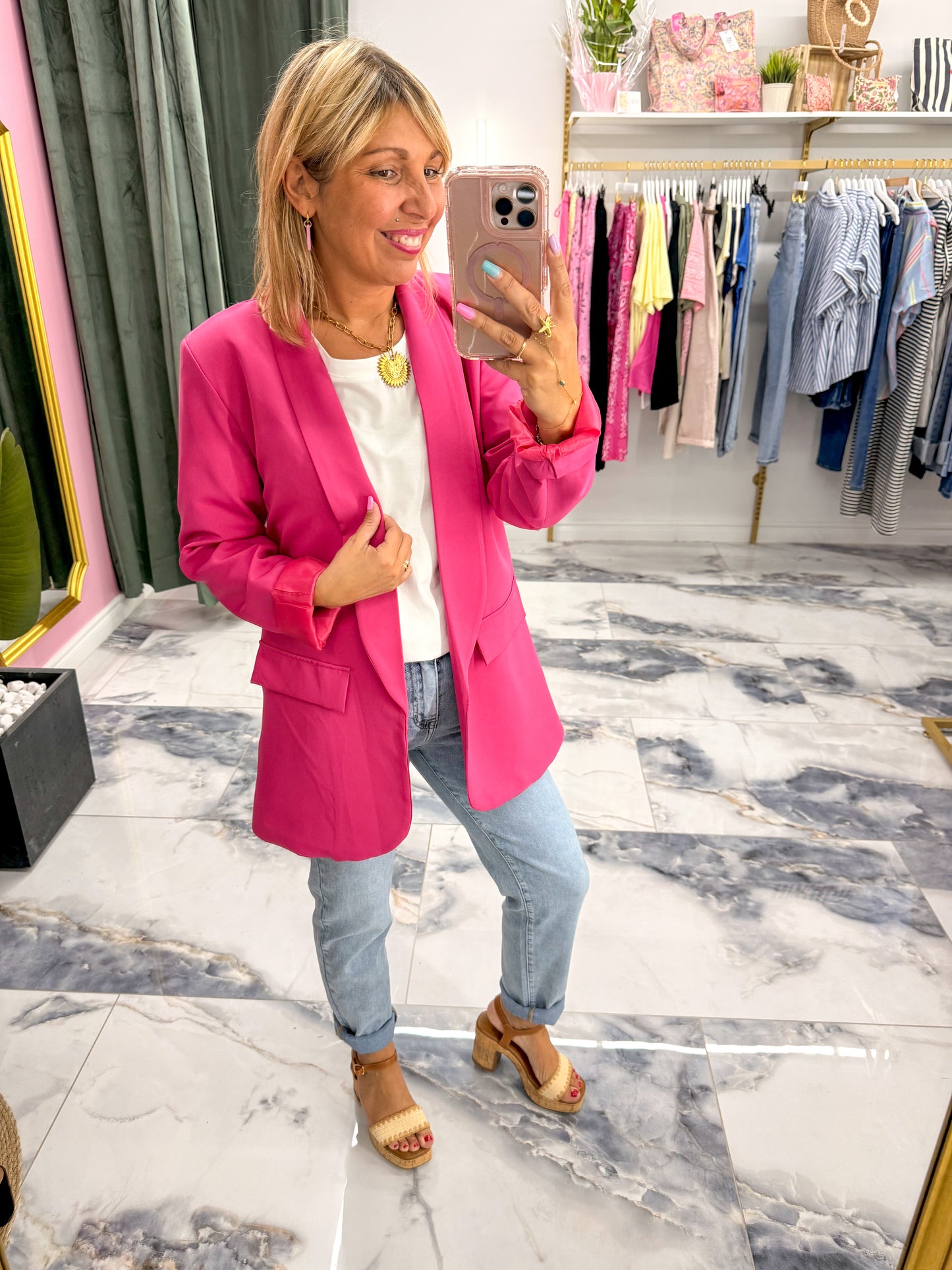 Blazer GINI Fushia