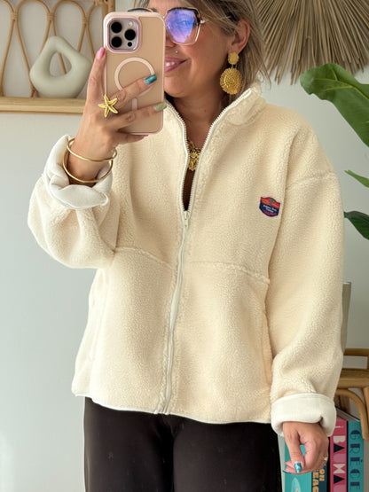 Veste polaire SWEETY écru