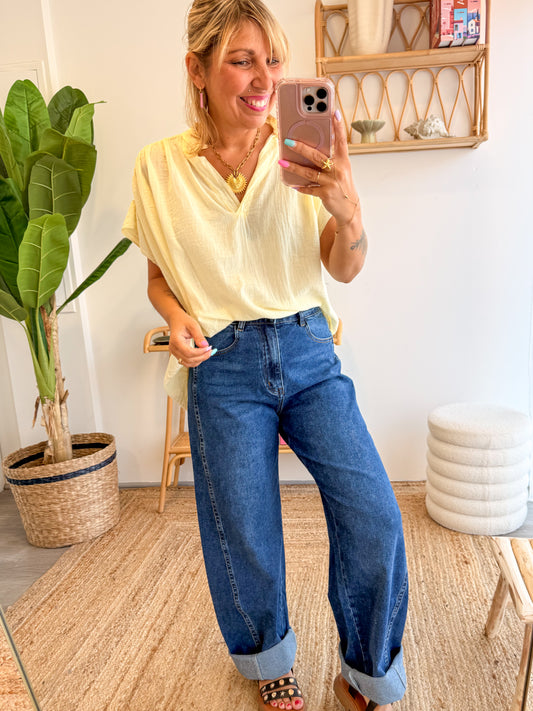 Jean Barrel TINA Foncé