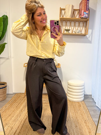 Pantalon FLUIDE choco