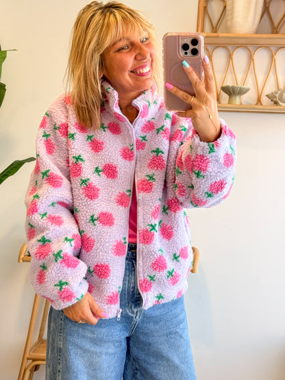 Veste polaire FRESCA rose