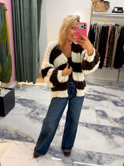 Gilet BONNIE choco