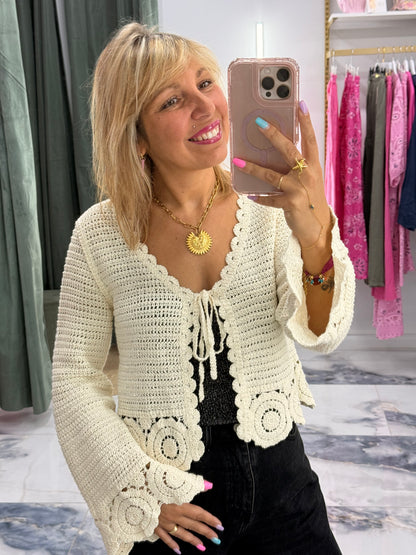 Gilet crochet VAYA