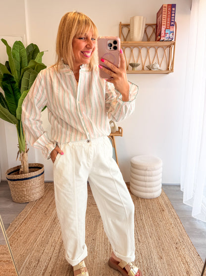 Pantalon CHARLIE blanc