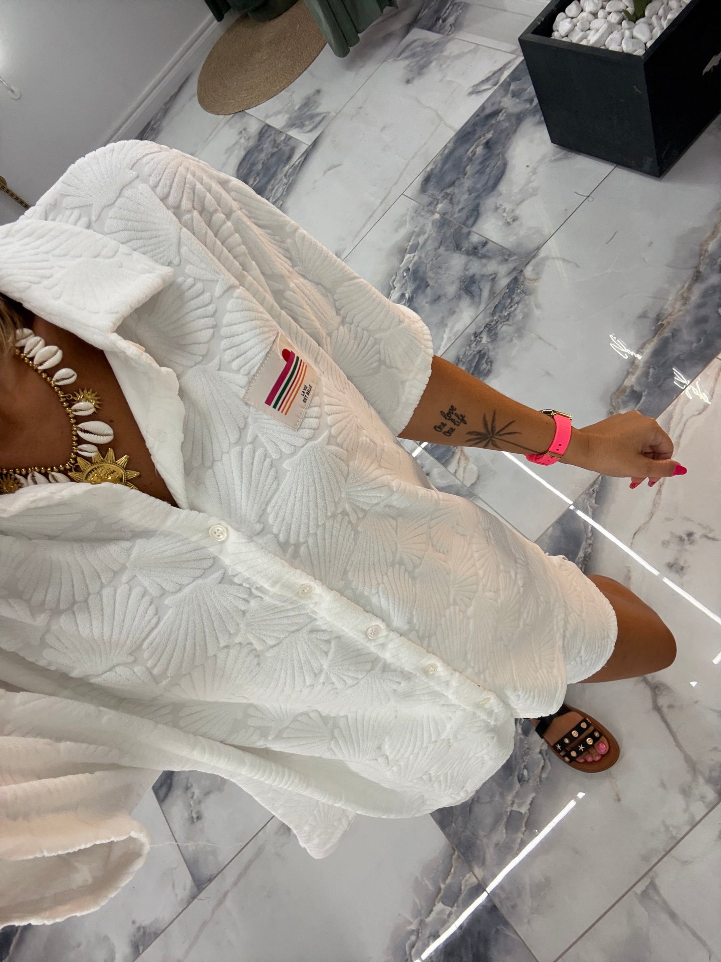 Chemise SUN blanche