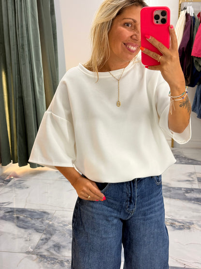 T-shirt  LILI blanc