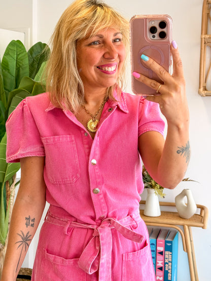 Combinaison ZOÉ rose