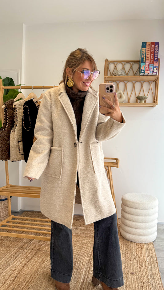 Manteau ANYA beige