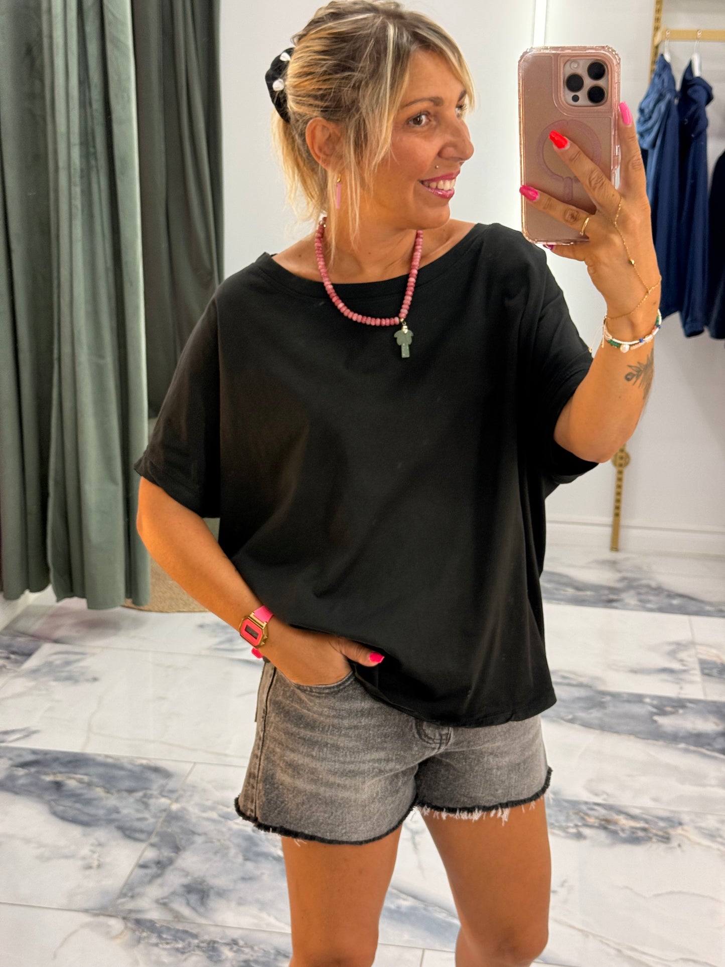 T-shirt NINON noir