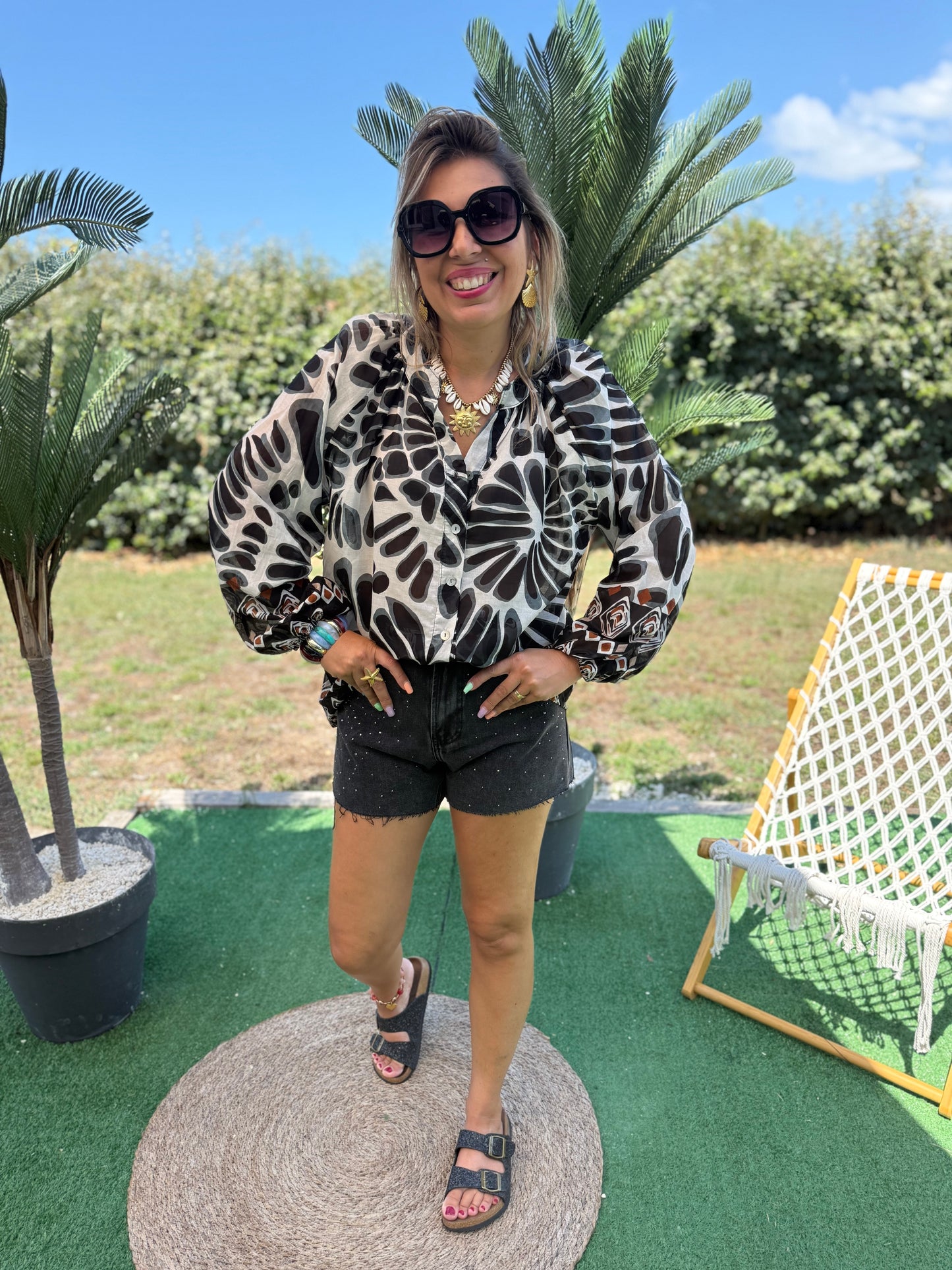 Blouse NOVA noir