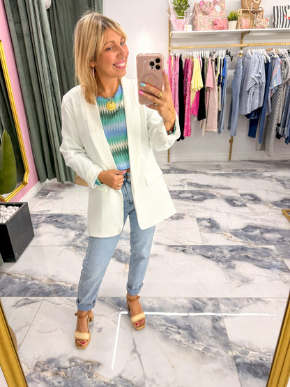 Blazer GINI blanc