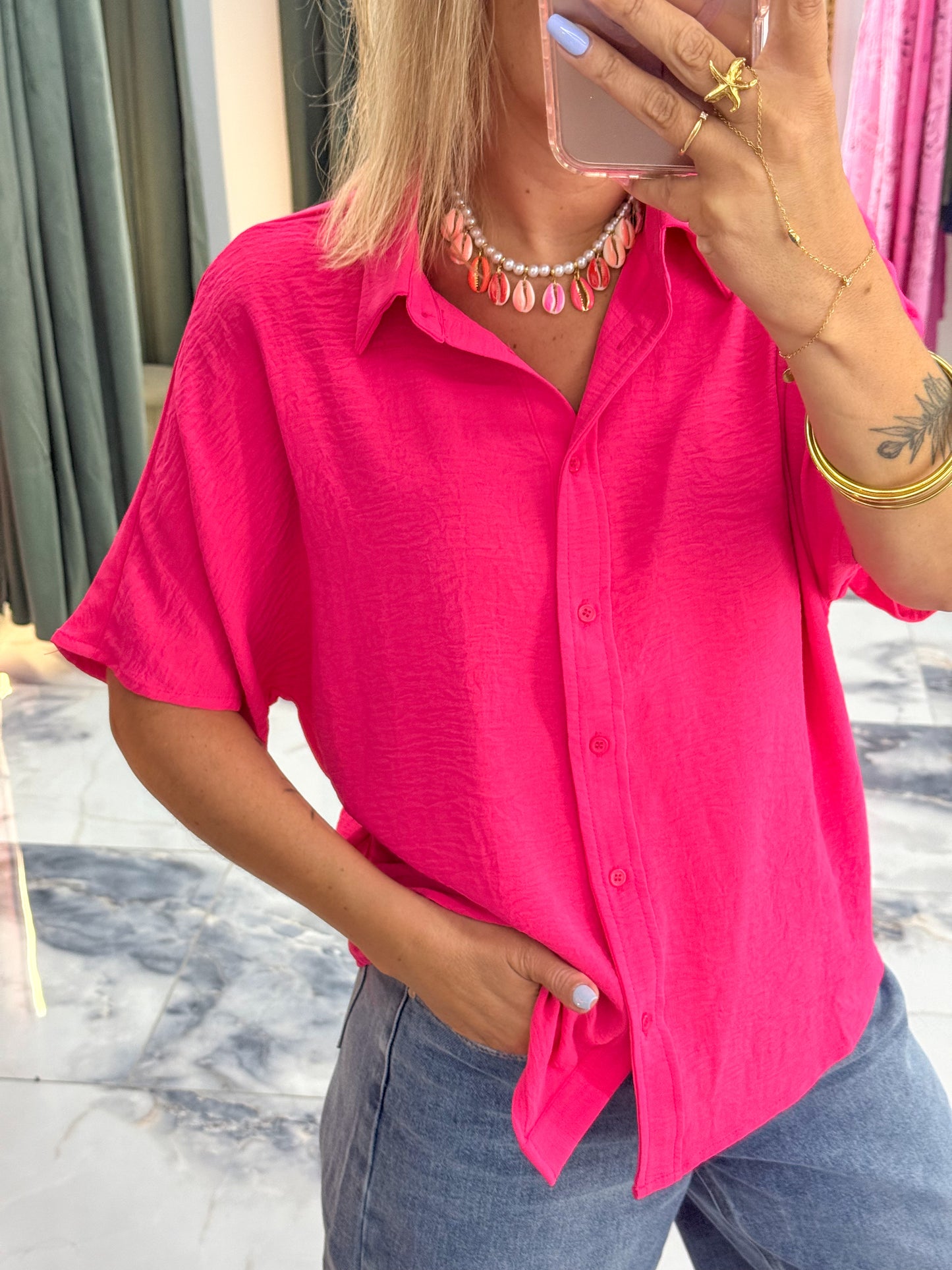 Chemise CALY Fushia