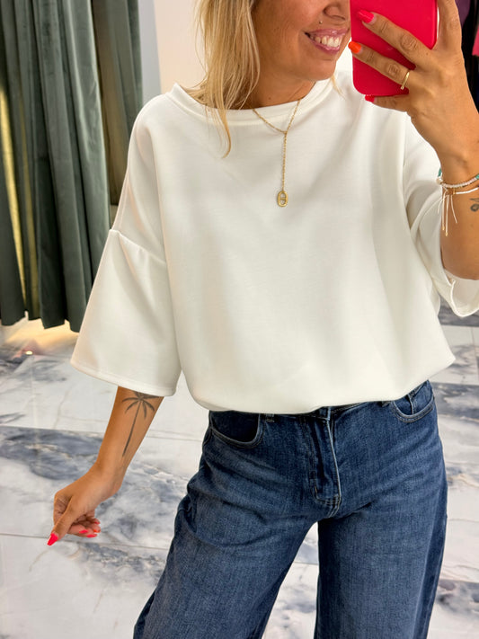 T-shirt  LILI écru